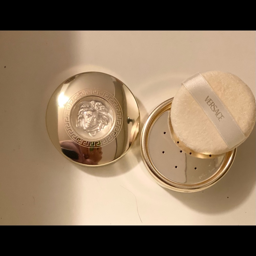 Versace loose powder compact.